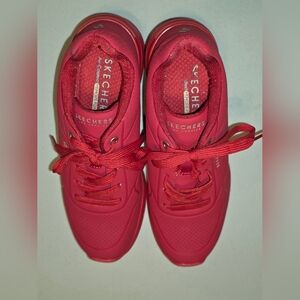 Skechers Uno Stand On Air Sneaker Red Size 8